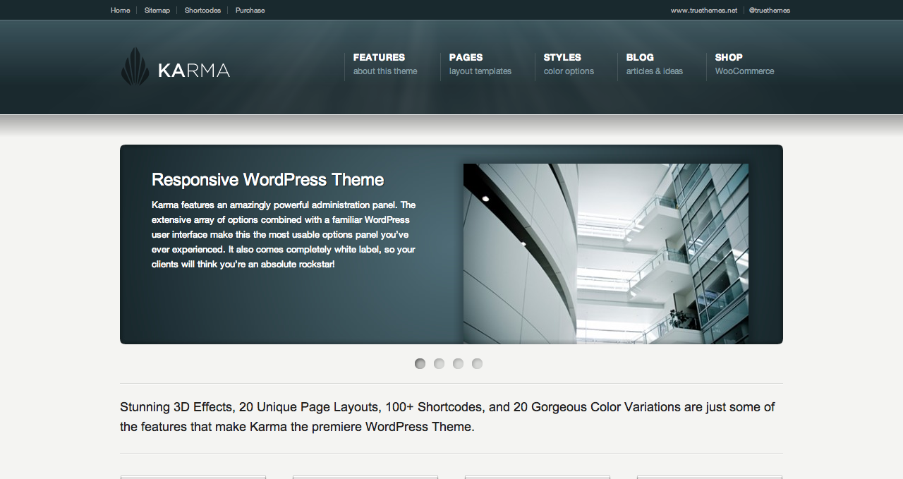 Karma Theme - Best WordPress Themes 2013