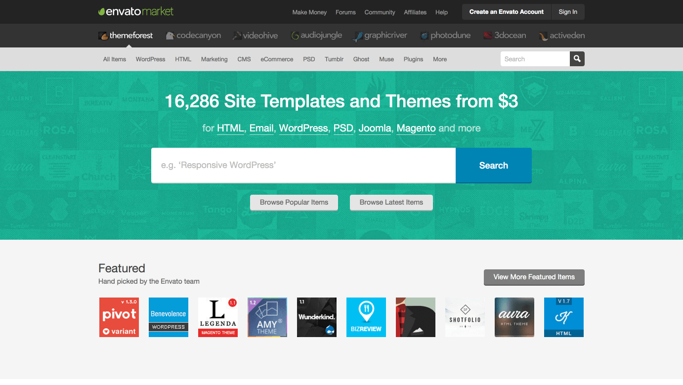 Website Templates - WordPress Themes - ThemeForest