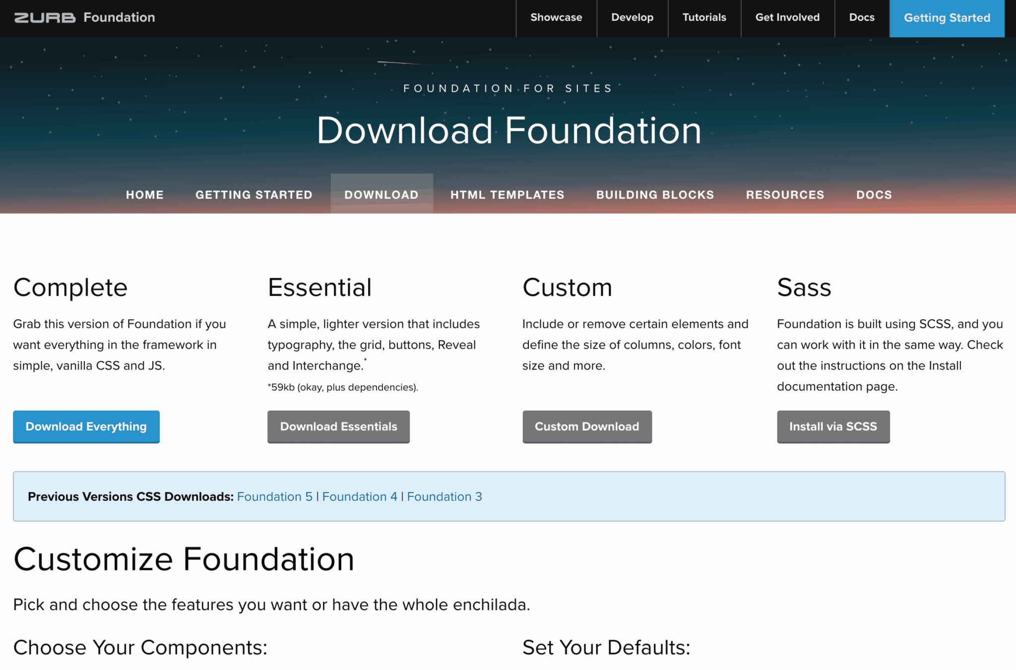 Foundation WordPress without Plugins